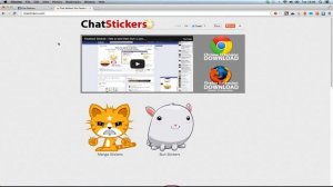 Facebook Stickers on Chrome, Firefox and other browsers!