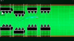 Я создал уровень Geometry Dash в ROBLOX