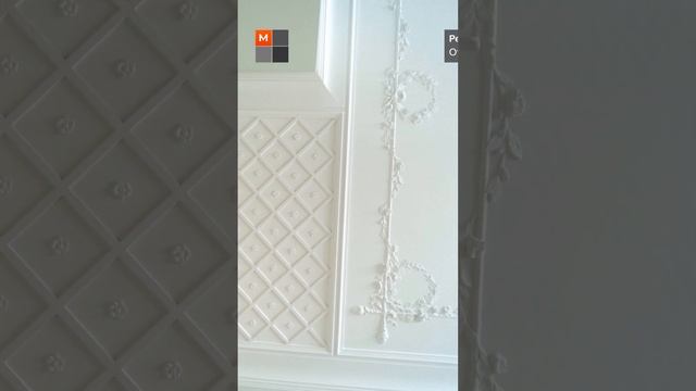 Потолок с лепниной. Ремонт в классическом стиле в ЖК Парадный квартал #ремонтподключ #элитныйремонт