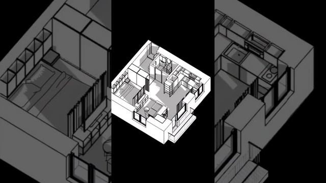 Планировочное решение квартиры студии от ADMstudio смотреть онлайн
