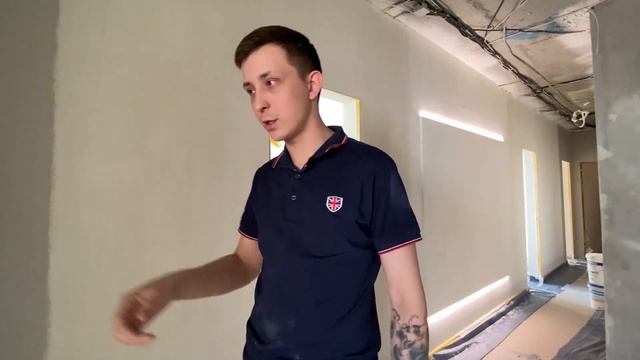 Малярные работы в большой квартире I PRO100REMONT