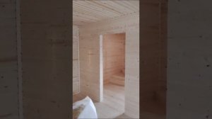 Каркасный дом 6х6  с мансардой для круглогодичного проживания.