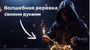 Волшебная веревка для фокусов...