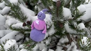 ИГРУШКИ: Снежная баба? Нет! Снежная красотка!