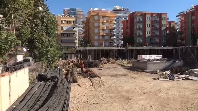 Недвижимость в Аланье Анталии Турции от застройщика Ход строительства ЖК EURO XX