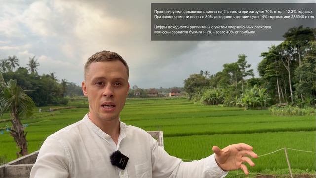 Сколько стоит ВИДОВАЯ недвижимость на Бали для инвестиций? #недвижимостьбали