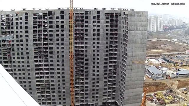 10.04.2016 Камера 1. ЖК "Эталон-сити". День за минуту. смотреть онлайн