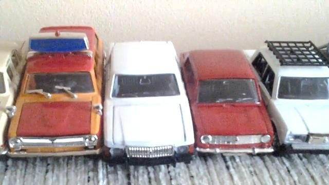Коллекция моделей 1/43