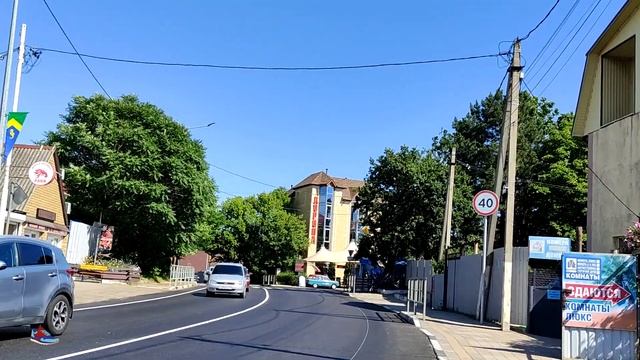 Улица Черноморская в Джубге 👟