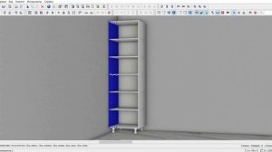 Кухня с нуля в PRO100. Создаем Кухонный Пенал.