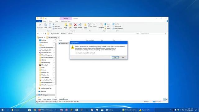 Fix VMware Workstation/VMware Player not working on Windows 10 1903