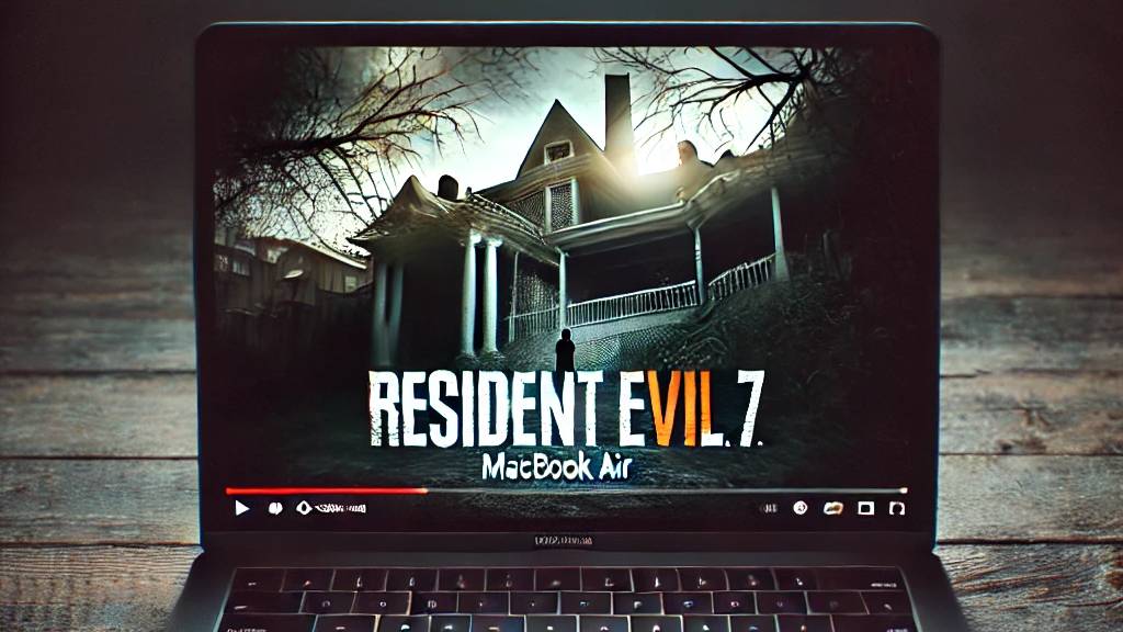 Тест Resident Evil 7 на MacBook Air