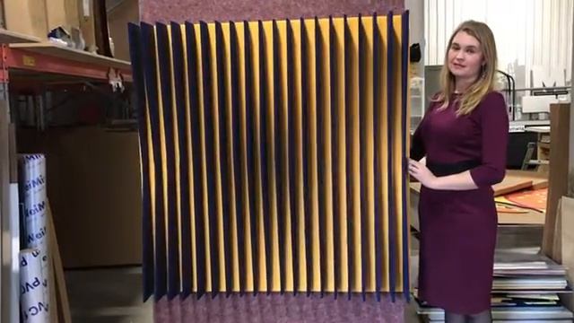 FLY FELT 3D acoustic panels