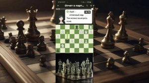 Отчёт Chess.com или Красивая вилка конём