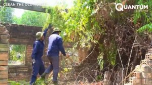 Three Men Clean 70-Year-Old Buried House and Give It a Second Life for Free | by @Cleantheoldhouse