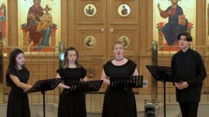 муз. А.Победимского Преблагословенна еси, Богородице Дево