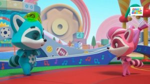 Енотки: Весёлые деньки с друзьями 🐾🌞 песни для малышей! Мультфильм для детей Часть 6