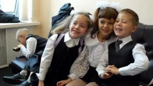 Первоклассница!