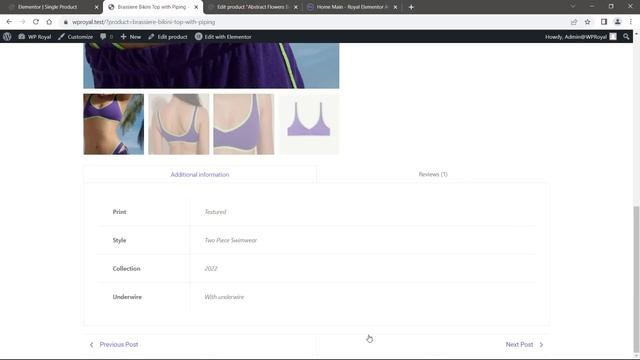 Elementor Woocommerce Builder Tutorial - Free Woocommerce Builder By Royal Elementor