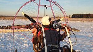 Как взлетать на летающем велосипеде? Нюансы работы с парапланом на взлете!