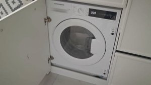 СТИРАЛЬНАЯ МАШИНА С СУШКОЙ   KUPPERSBERG . #РОСКОШНЫЕАПАРТАМЕНТЫНАВЕТЕРАНОВ