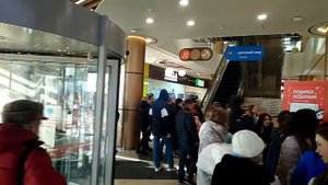Пожарная тревога в ТЦ Апельсин 2022 март 11
