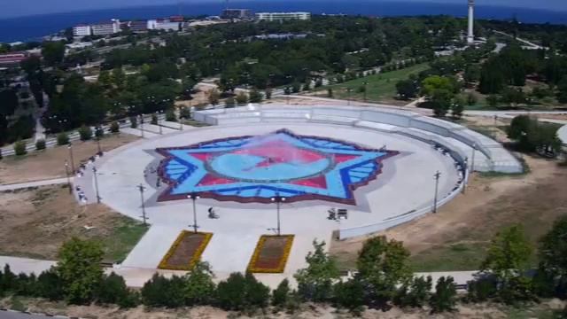 Парк Победы. Строительство фонтана..19 июля 2019 года смотреть онлайн