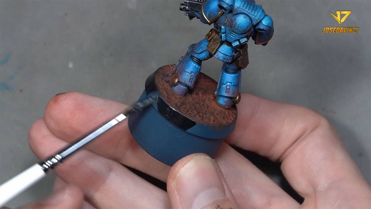 Painting SPACE MARINES is not hard !!!