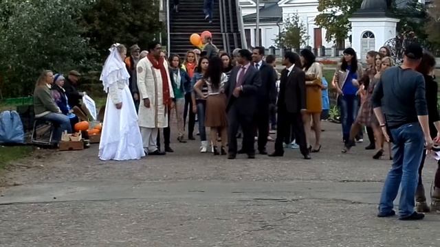 Съёмки фильма; Мечтатели.