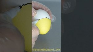 Яйцо - цыпленок #easteregg #eastereggs #пасхальноеяйцо #пасха