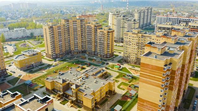 ЖК «Лукино-Варино» съемка с воздуха | весна 2019 смотреть онлайн