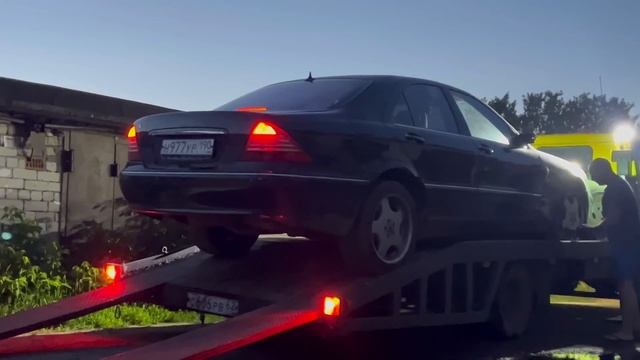 КУПИЛ БРОШЕННЫЙ МЭРС S500-W220. ЗАЧЕМ Я В ЭТО ПОЛЕЗ.. смотреть онлайн