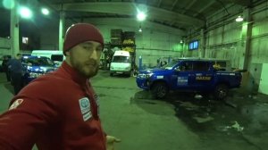 Атомный ледокол, северный город Дудинка. Ночёвка на зимнике по дороге на Ванкор (ЯМАЛ). Часть 14