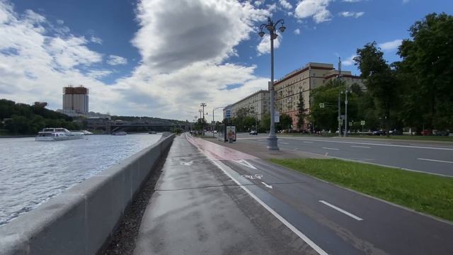 Москва. Фрунзенская набережная  🇷🇺 Frunzenskaya naberezhnaya, Moscow
