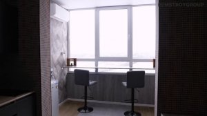 Обзор экспресс ремонта студии под сдачу в аренду  в ЖК ДОК .Дистанционный ремонт Москва -Тюмень .