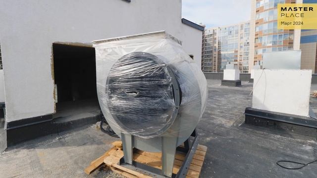 Ход строительства ЖК Master Place в в Калининском районе. Март 2024 смотреть онлайн