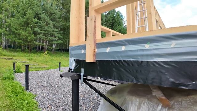 Стройка каркасного дома ЗАКОНЧИЛИСЬ САМОРЕЗЫ лемана про смотреть онлайн