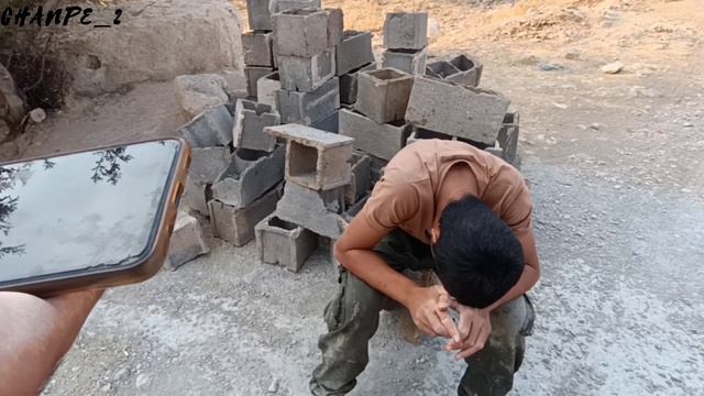 Preparation of building blocks for orphan sister and brother house with the help of professor Aref смотреть онлайн