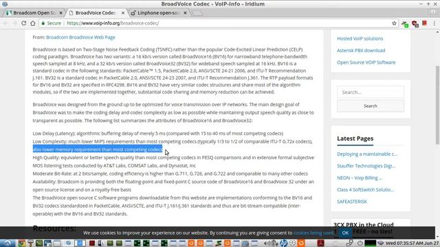 Morse Code audio QSO over the internet - using the BroadVoice Audio Codec "BV16" on Linphone смотреть онлайн