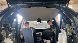 Полная шумоизоляция Geely Atlas Pro + инструкция с разбором!