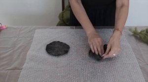 Валяние цветка из кардочеса. Национальная школа войлока Осетии.