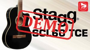 Электроакустика STAGG SCL60 TCE - демонстрация звучания