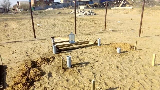 Постройка деревянного туалета