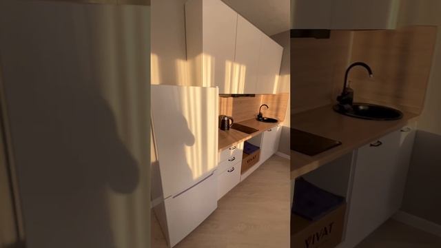 Новая квартира-студия, покупали white-box, ремонт делали сами, продаём за 7,2 млн #квартирапродажа