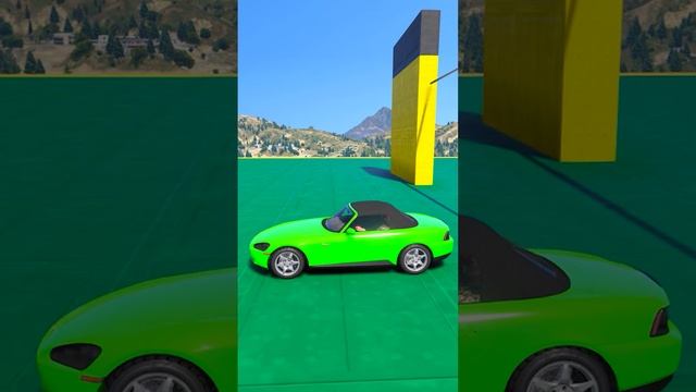 КАК ДАЛЕКО ПРОЕДЕТ ЧИТ ТАЧКА ПОД САМЫМ НИЗКИМ ШЛАГБАУМОМ? УЗКО НИЗКО В ГТА 5! #shorts смотреть онлайн