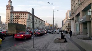 Что происходит в Москве 1 марта 2024 года. Садовое кольцо. Смоленская площадь.