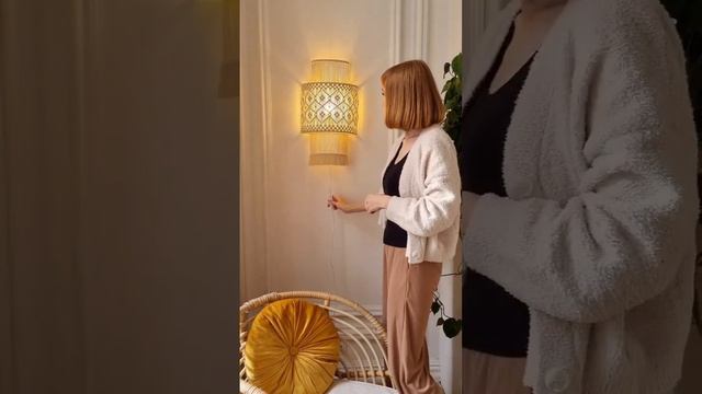 Один из самых любимых светильников ✨️ #макраме #макрамедекор #макрамеабажур #макрамебра #уютныйдом