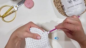 Crochet Bag / Сумка Из Полиэфирного Шнура