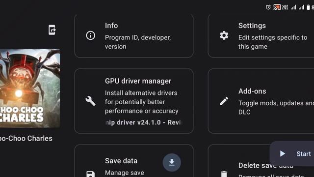 Choo Choo Charles game test on Yuzu Android NCE 257 | SD870 | minor glitches смотреть онлайн