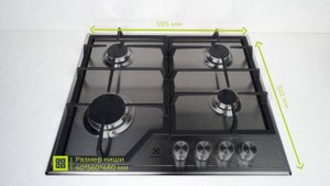 Газовая панель Electrolux EGS6426SX